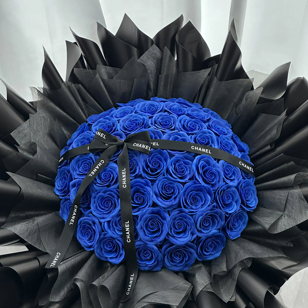 Jennie's Blue Rose Soap Bouquet