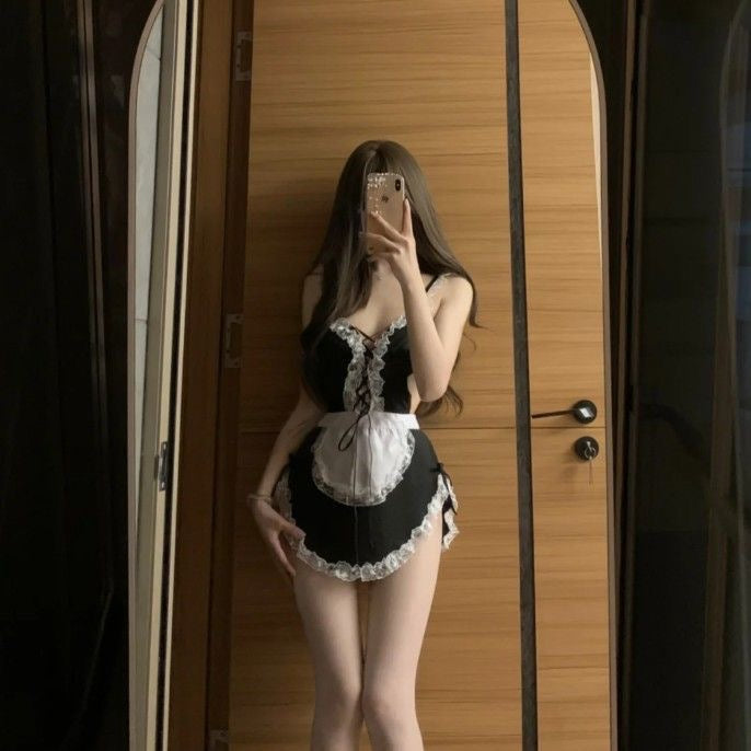 女仆情趣制服睡裙套装2026新款性感诱惑免脱角色扮演火辣蕾丝边内衣