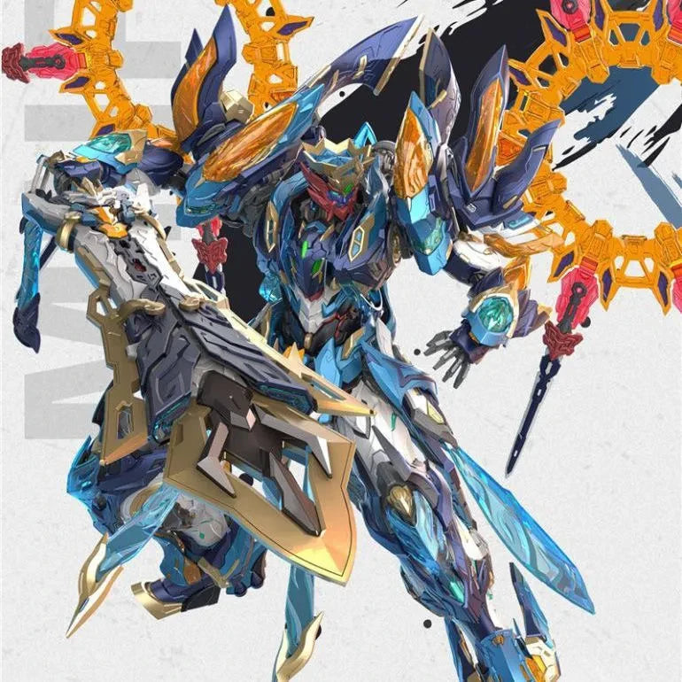 Mobile Core Star Armor Soul General: Legendary Heavenly Sword Star Demon God Four Generals - Mo Liqing Assembly Mecha
