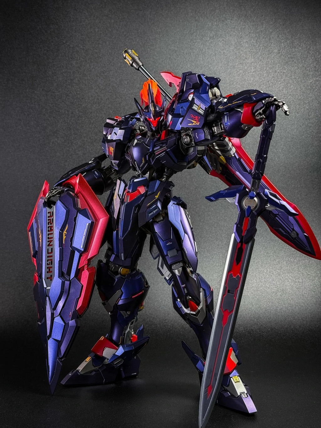 Moshow Ancestral Effect - Ashen Knight Ultimate Alloy Complete Model