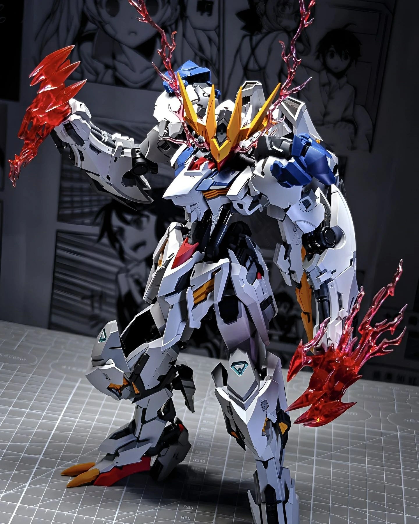 Wolf King 1/100 Scale Die-Cast Metal Frame Assembly Model