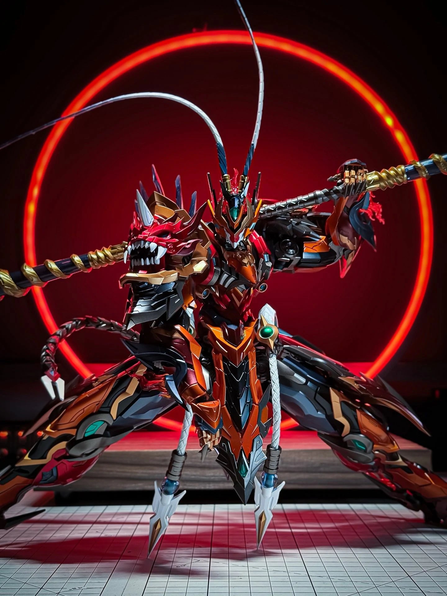 The Monkey King Sun Wukong, the Celestial Warrior of the Nuclear Sky Finished Product