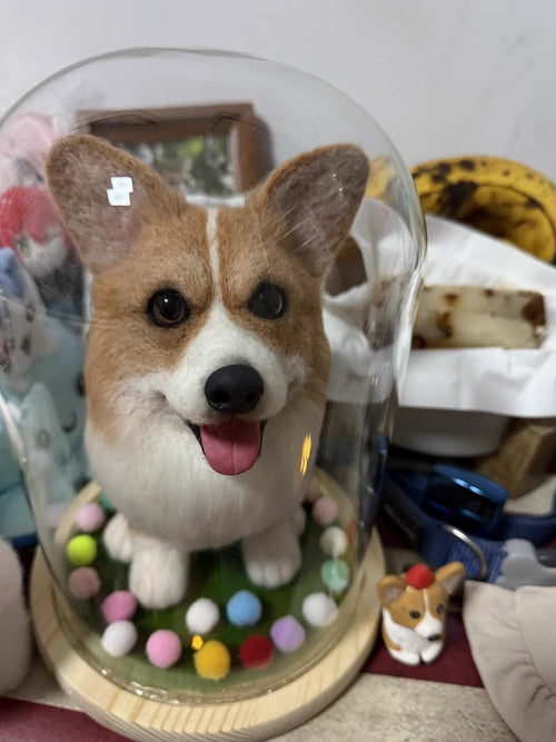 Custom 3D Full-Body Felt Dog and Pet Figures