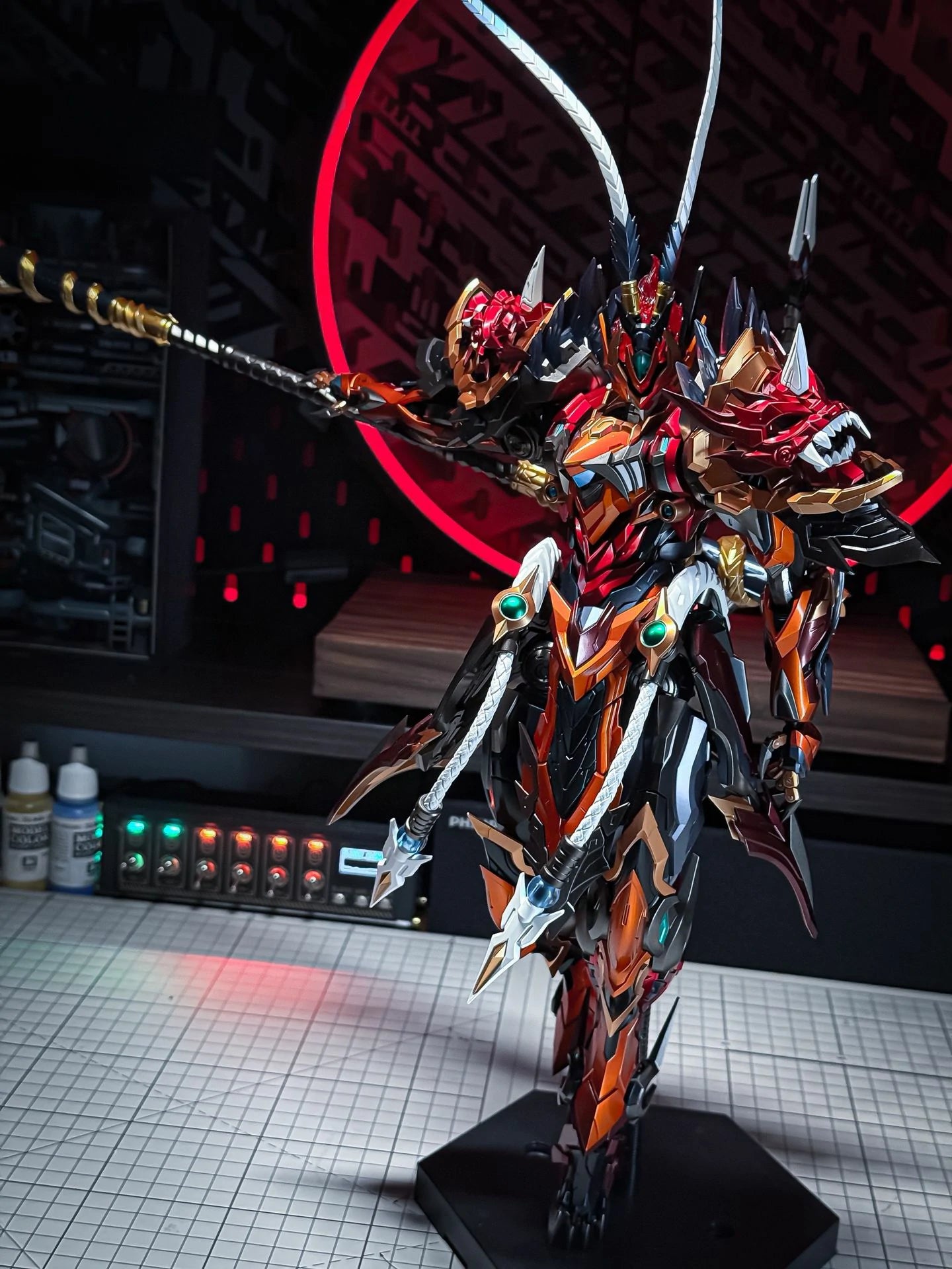 The Monkey King Sun Wukong, the Celestial Warrior of the Nuclear Sky Finished Product