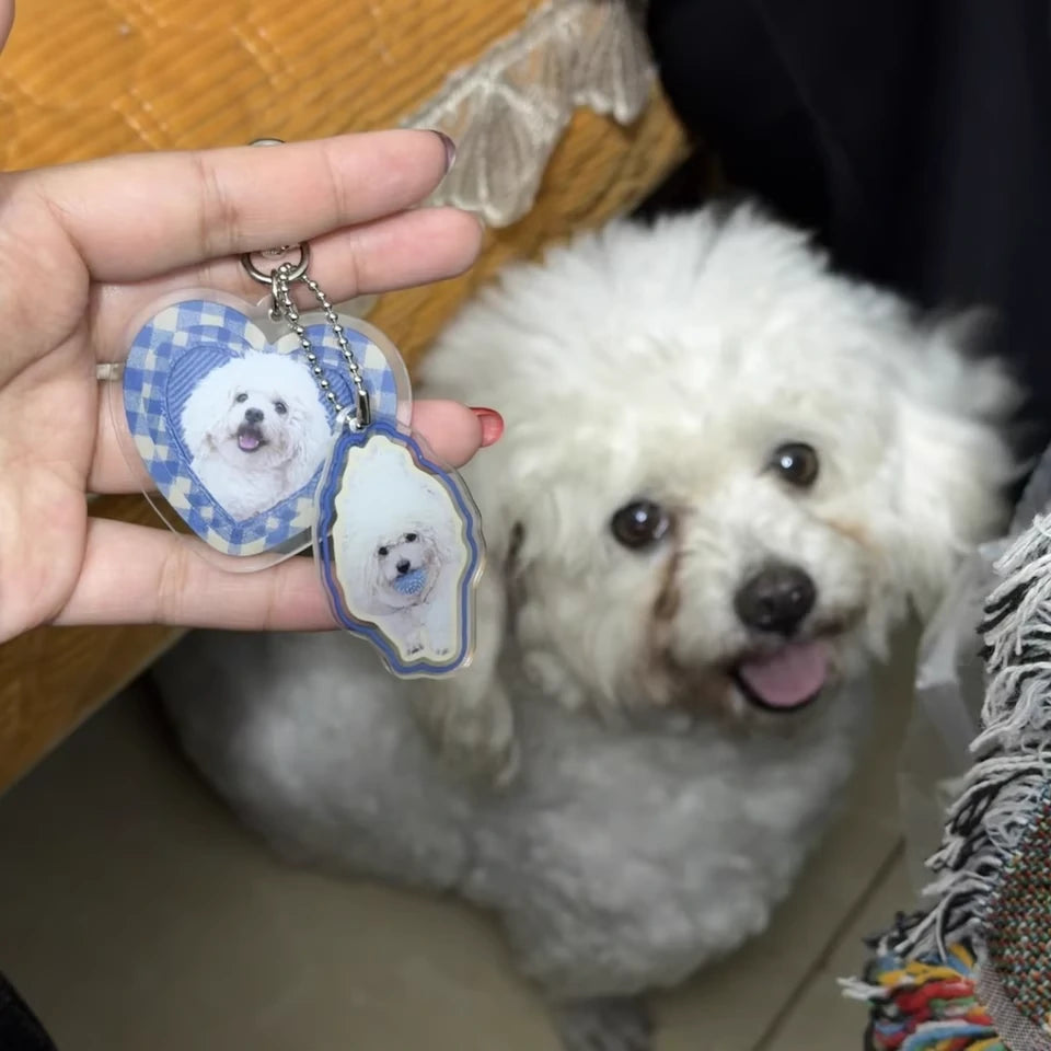 Custom Acrylic Keychains Featuring Your Cute Pets