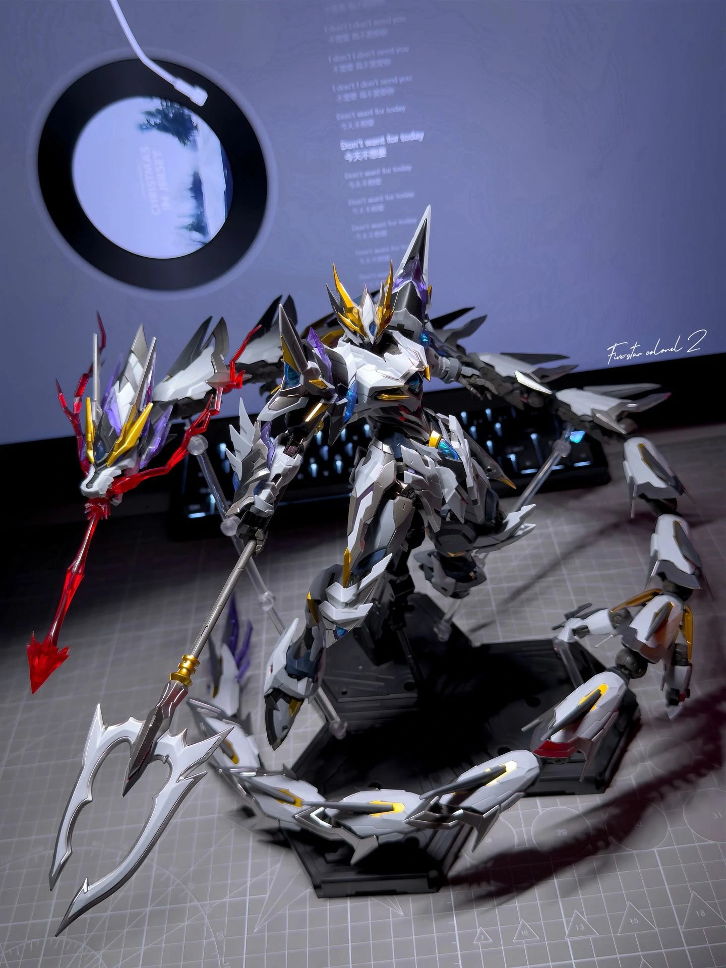 Moto-Core Ao Bing: Earth-Meeting Star Mighty Colours Armoured Mech Assembly Model