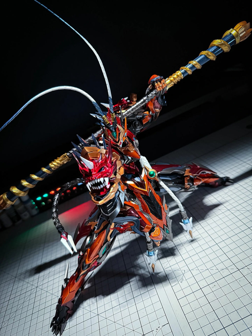 The Monkey King Sun Wukong, the Celestial Warrior of the Nuclear Sky Finished Product