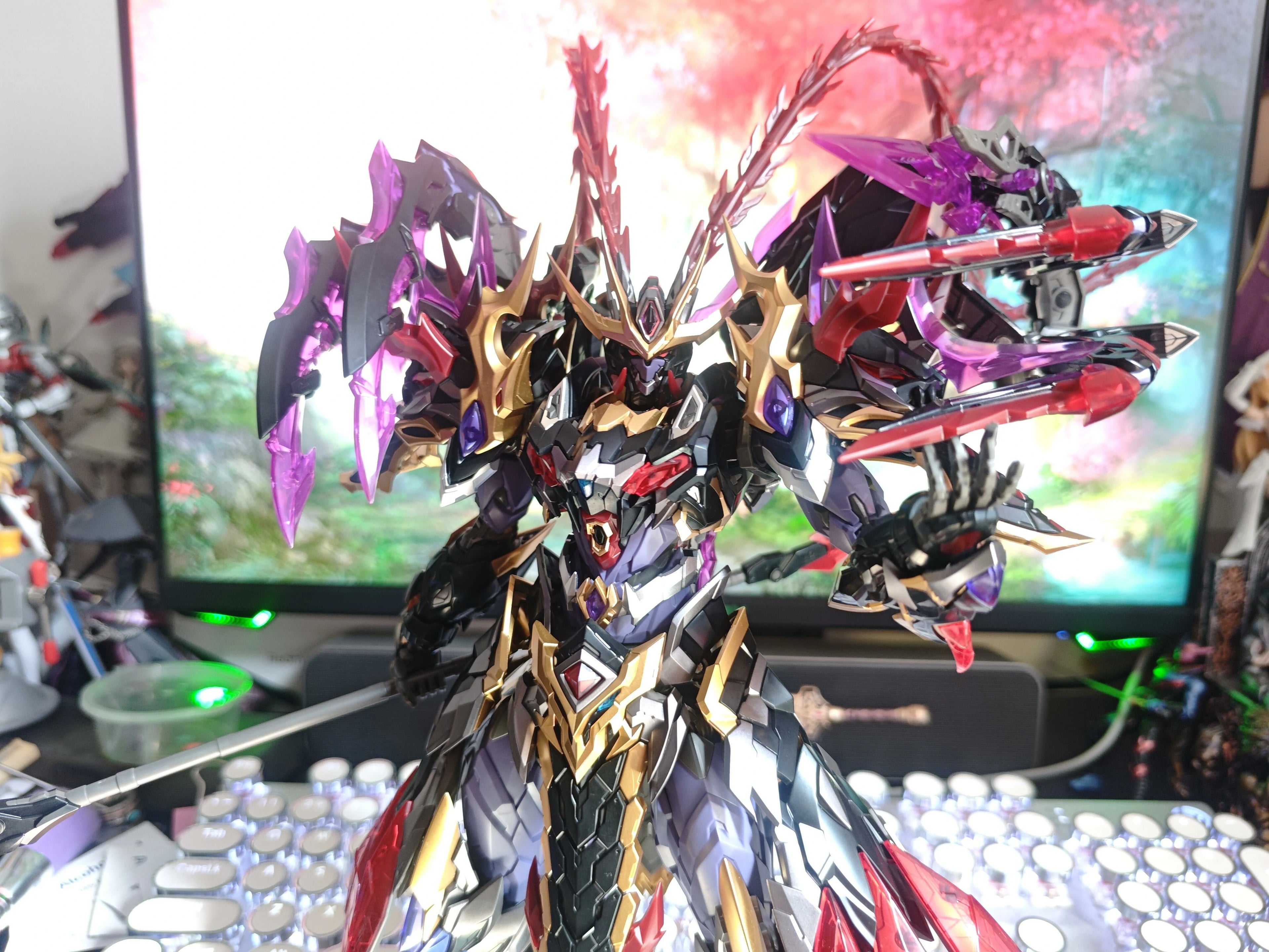 Yao Guang Palace - Lord of the Ruined Army - Lü Bu Assembly Alloy Model Kit