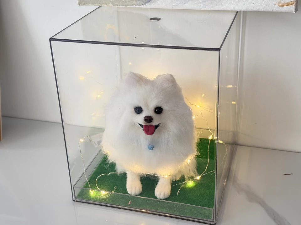 Custom 3D Full-Body Felt Dog and Pet Figures