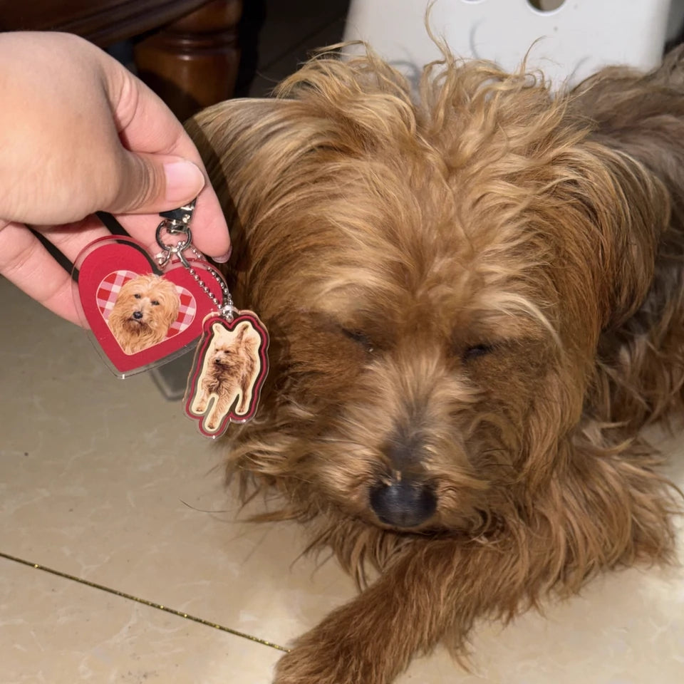 Custom Acrylic Keychains Featuring Your Cute Pets