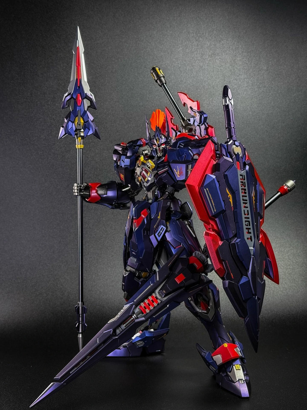 Moshow Ancestral Effect - Ashen Knight Ultimate Alloy Complete Model