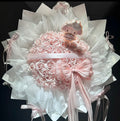 Melody's Girly Light Pink Rose Scented Soap Bouquet
