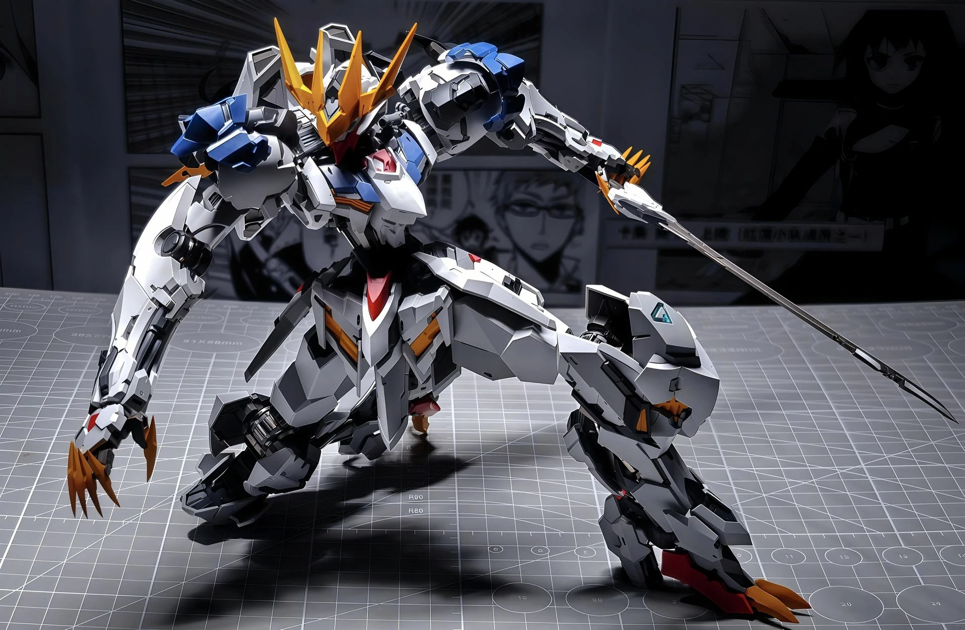 Wolf King 1/100 Scale Die-Cast Metal Frame Assembly Model