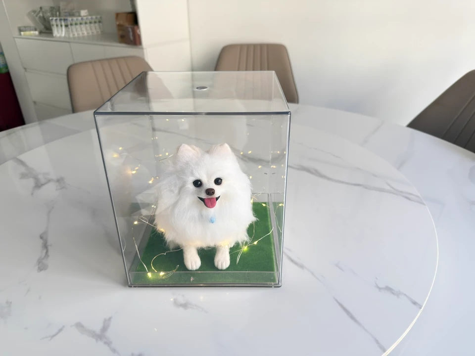 Custom 3D Full-Body Felt Dog and Pet Figures