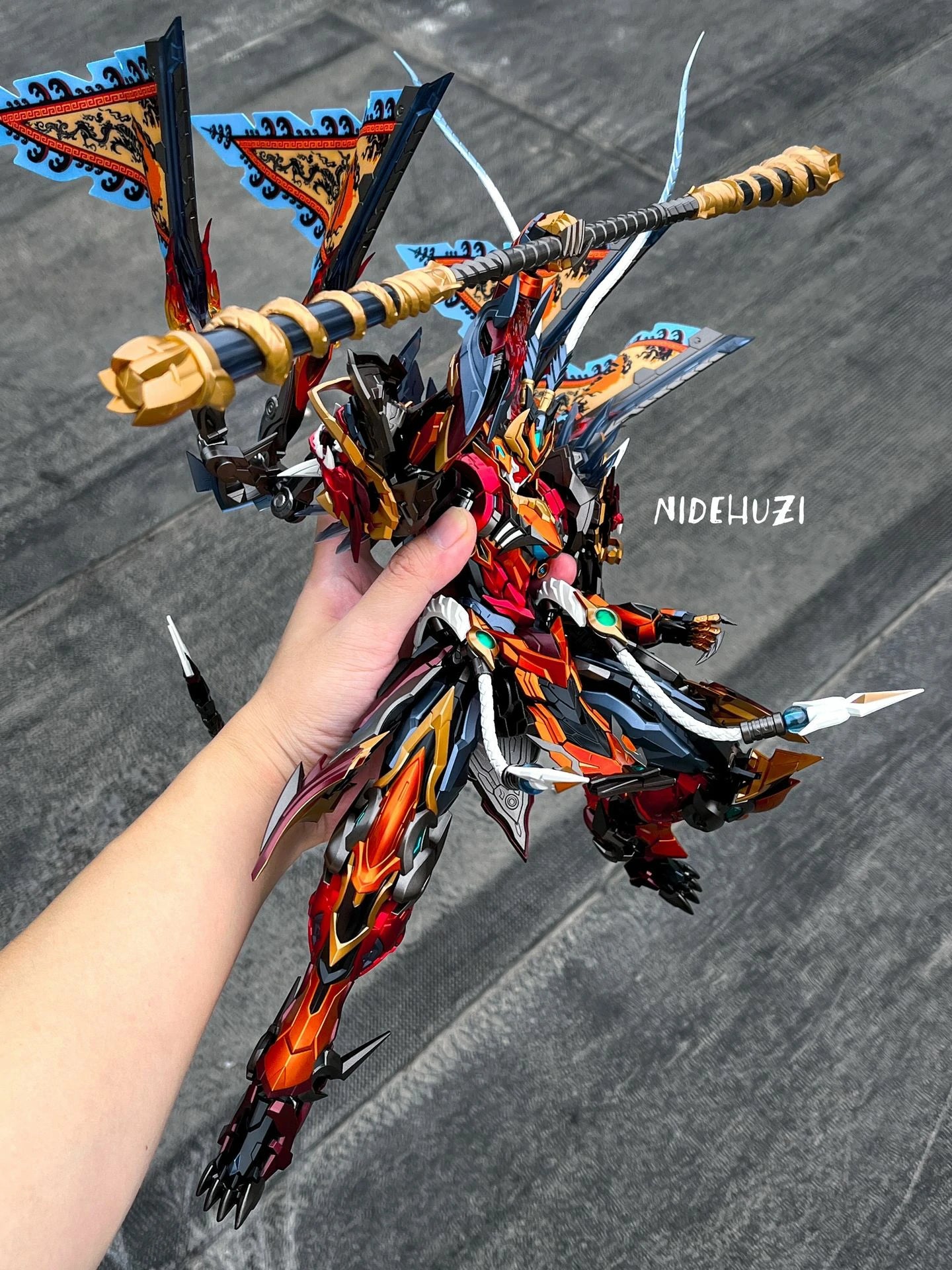 The Monkey King Sun Wukong, the Celestial Warrior of the Nuclear Sky Finished Product