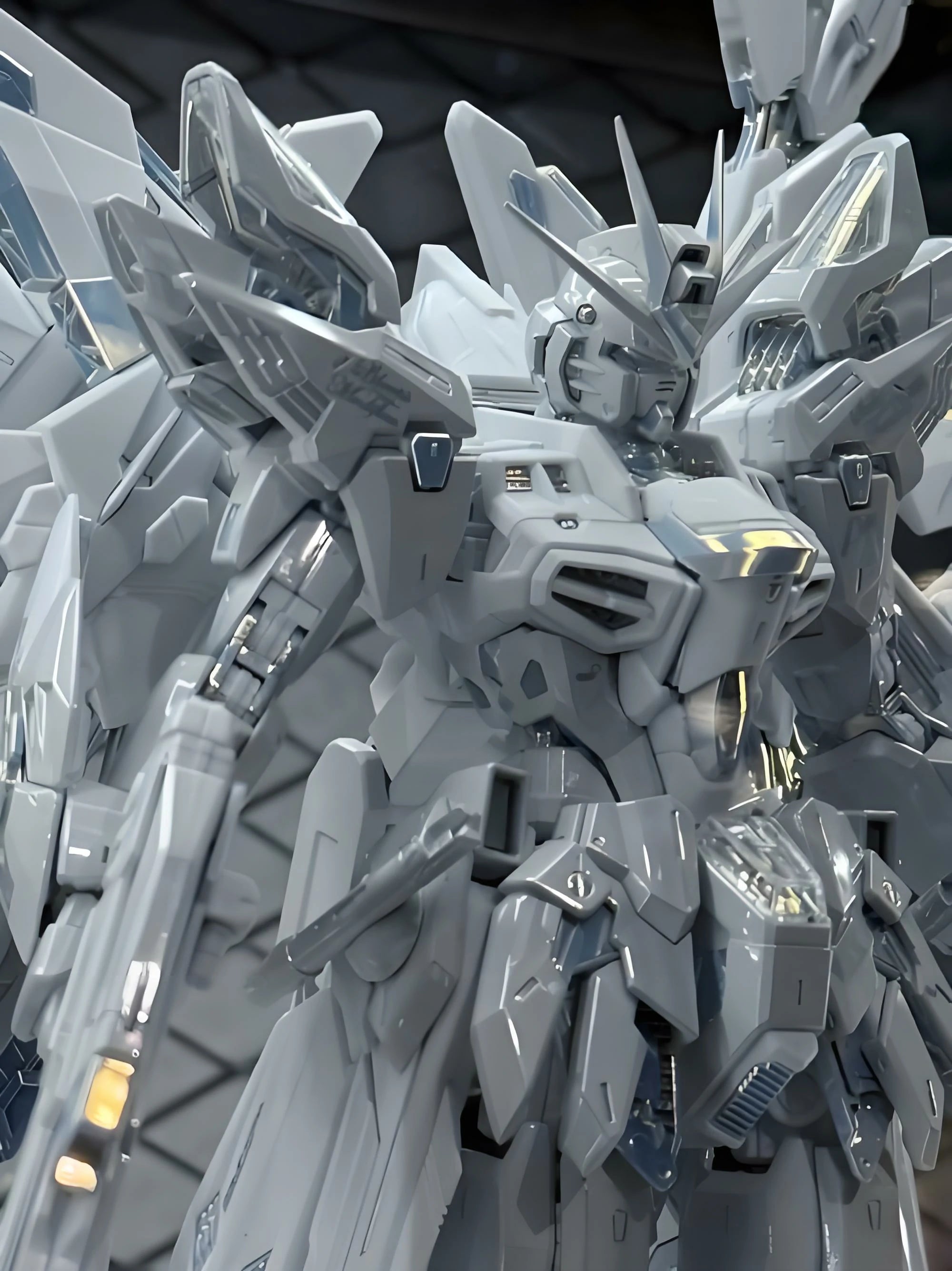 Dragon Assault Limited Edition White Assembly Model Toy for MGEX（Pre-sale）