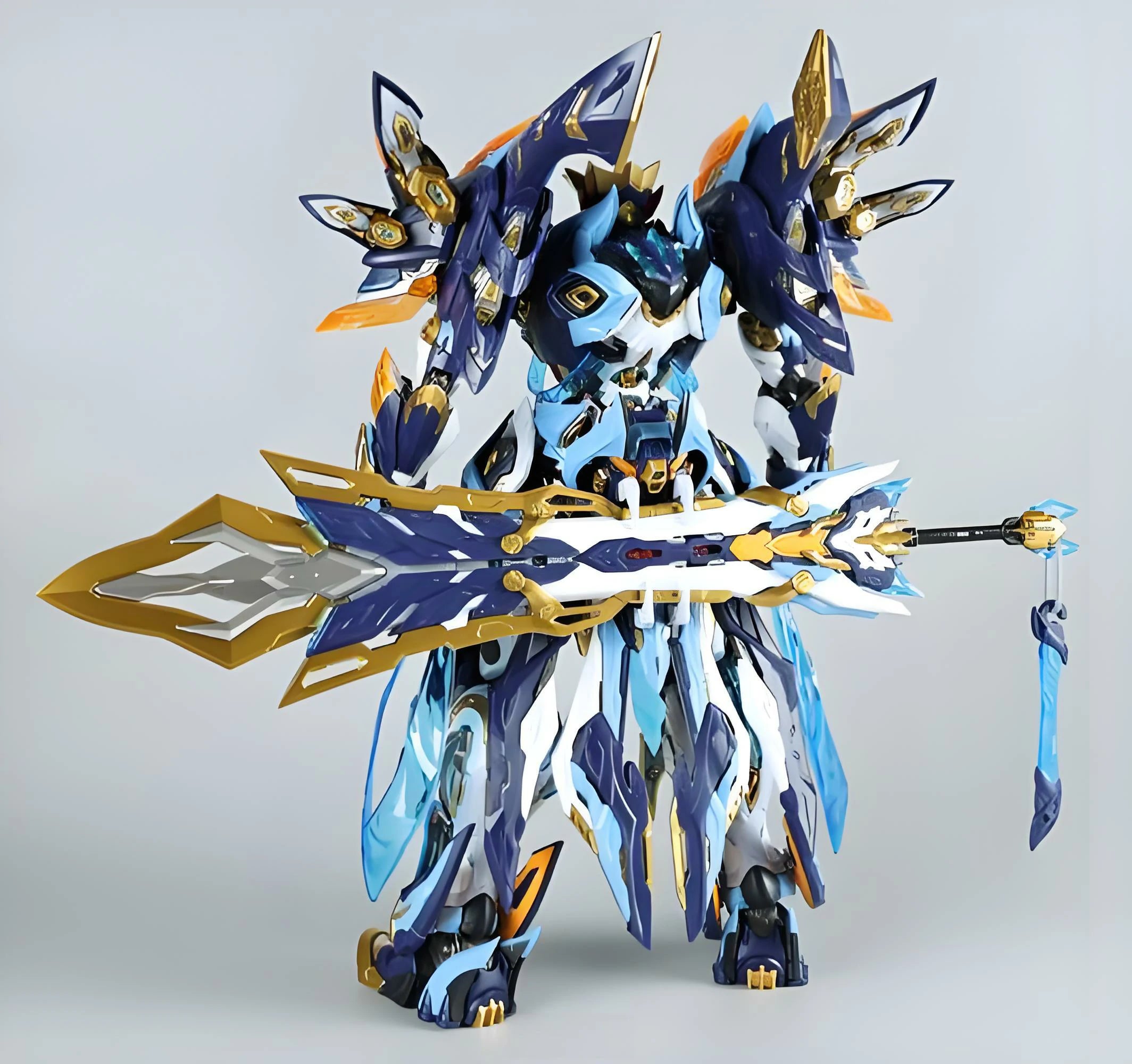 Mobile Core Star Armor Soul General: Legendary Heavenly Sword Star Demon God Four Generals - Mo Liqing Assembly Mecha