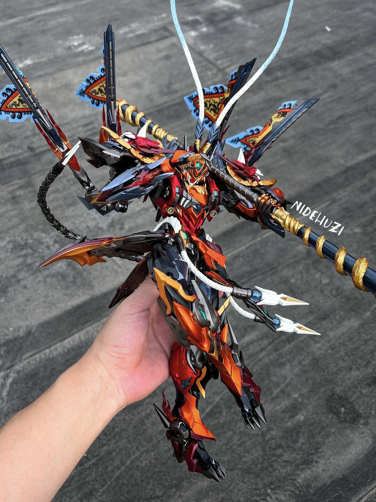 The Monkey King Sun Wukong, the Celestial Warrior of the Nuclear Sky Finished Product