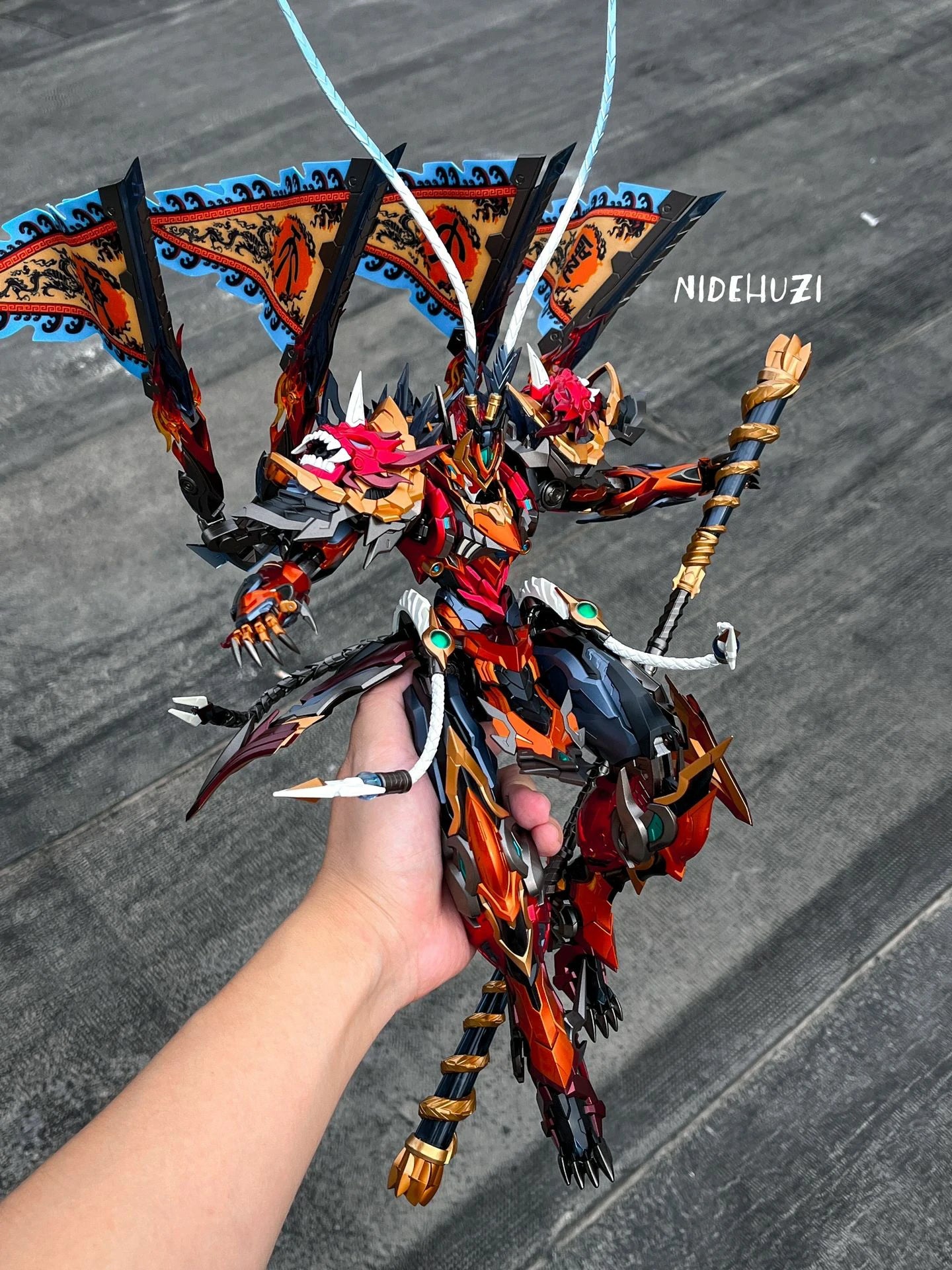 The Monkey King Sun Wukong, the Celestial Warrior of the Nuclear Sky Finished Product