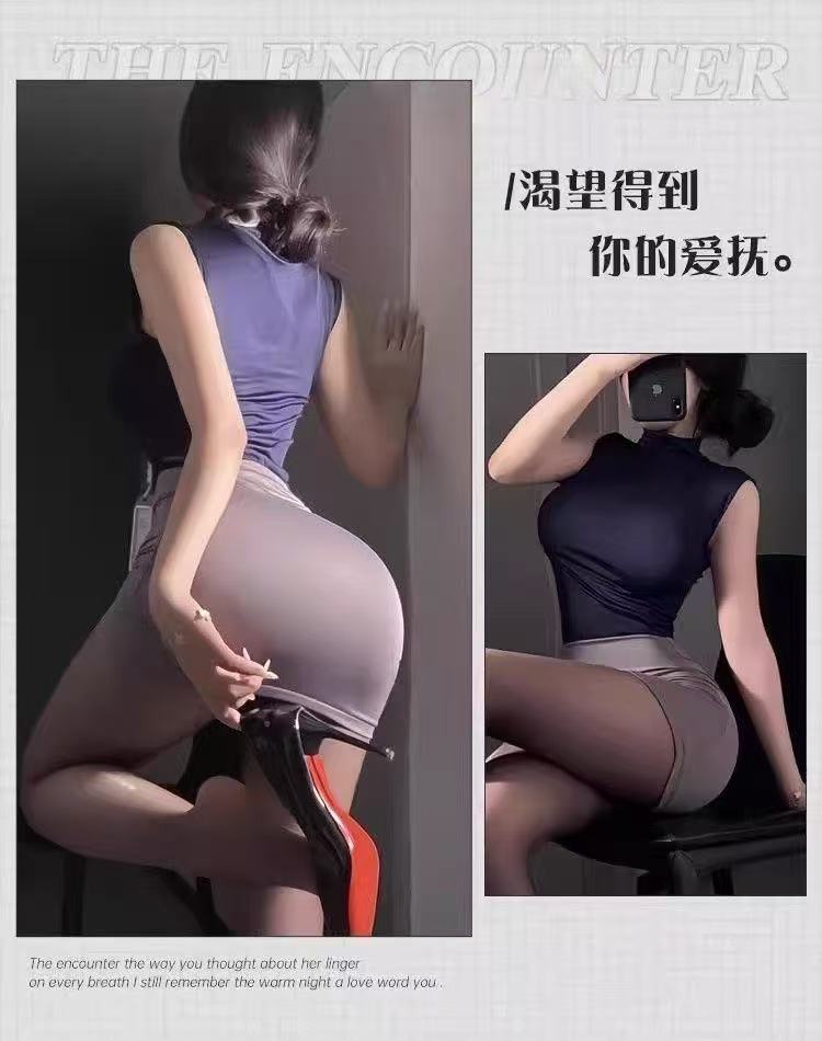 性感秘书紧身包臀裙制服情趣内衣新款御姐纯欲风睡裙cos职业装辣妹装