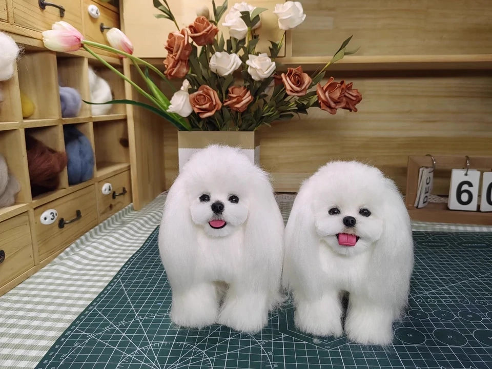 Custom 3D Full-Body Felt Dog and Pet Figures