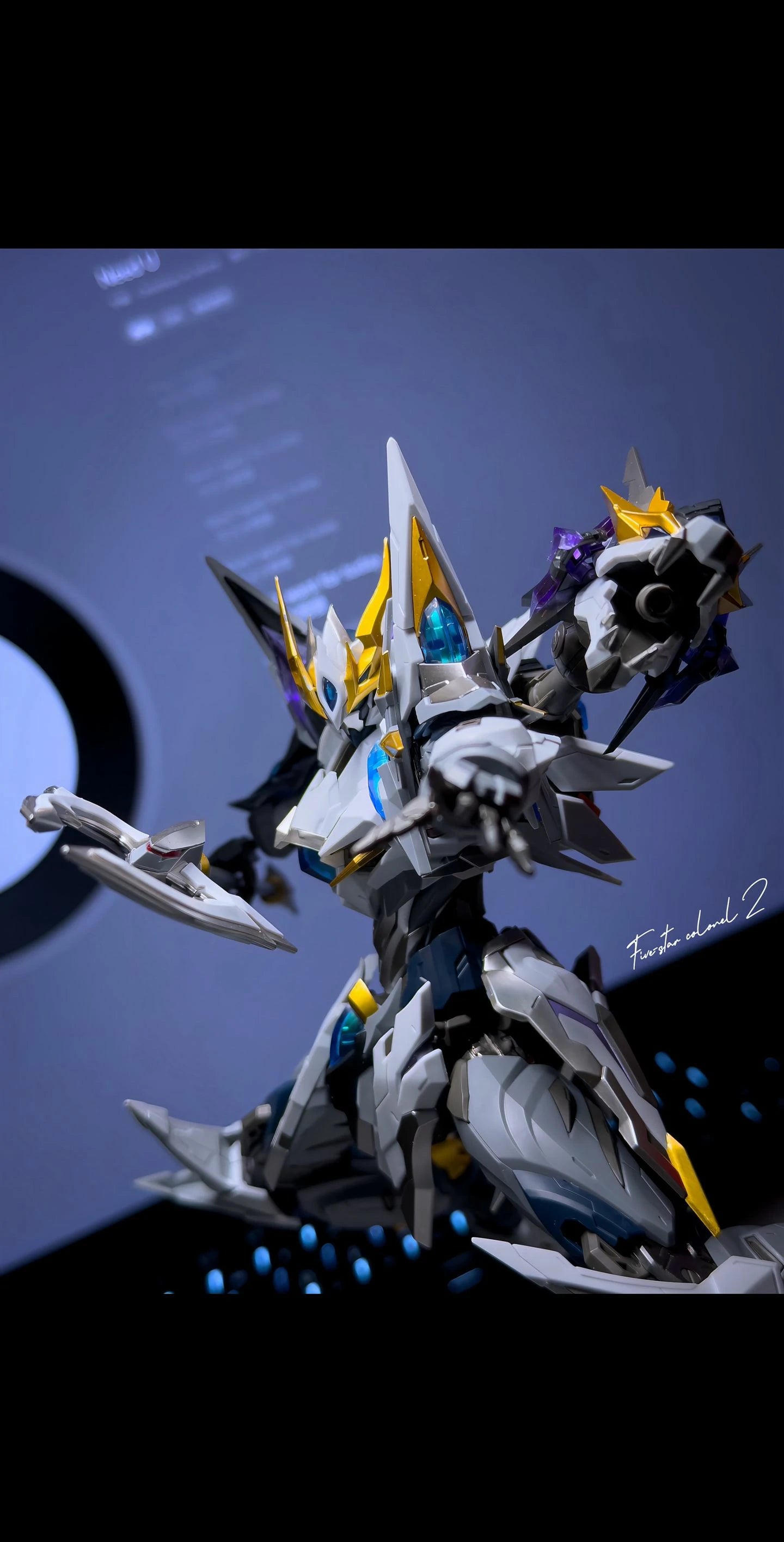 Moto-Core Ao Bing: Earth-Meeting Star Mighty Colours Armoured Mech Assembly Model