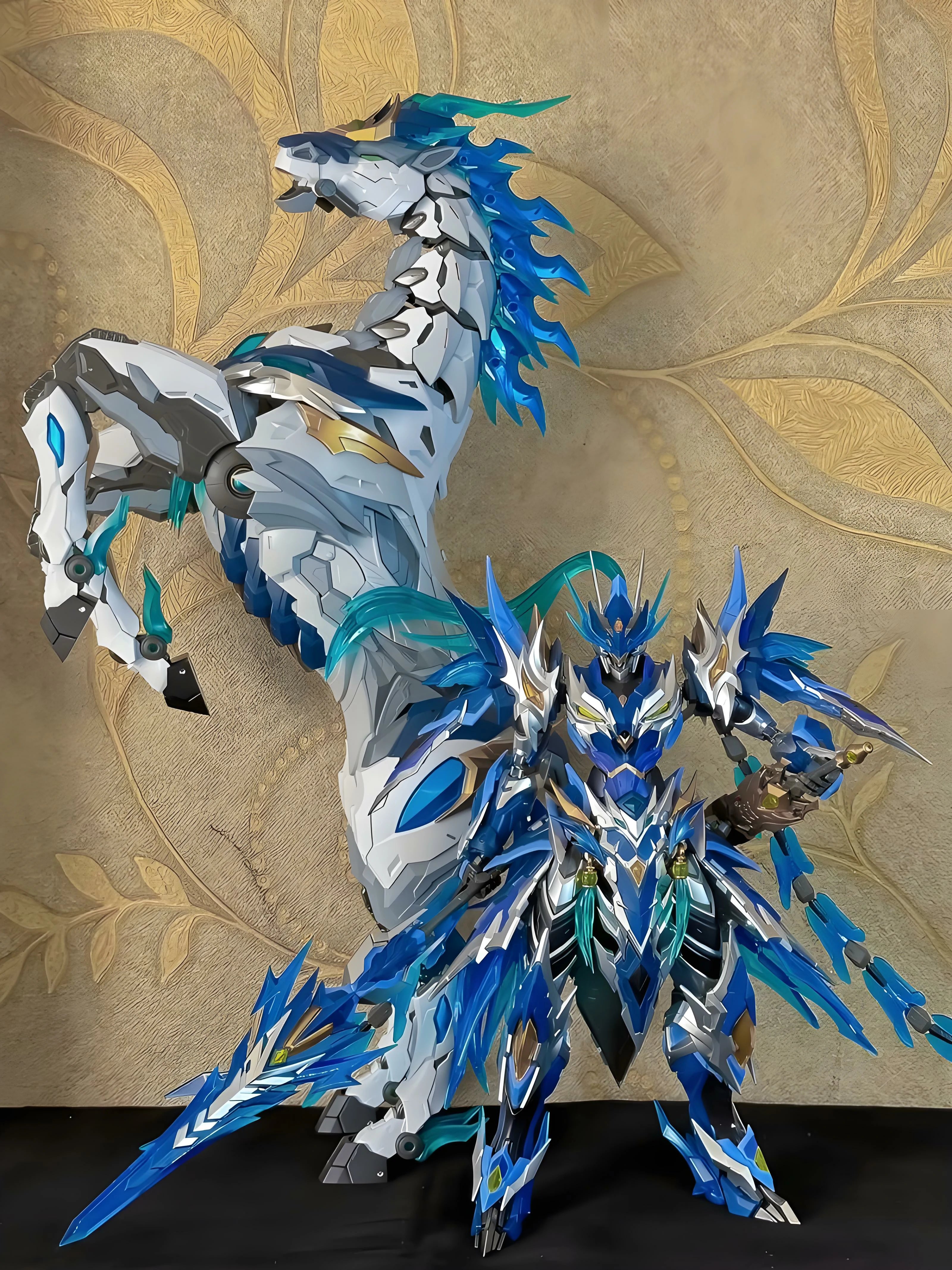 Motorized Core: Zhao Yun Tianyou Star Valorous Warrior · White Dragon Foal Super Alloy Frame Assembly