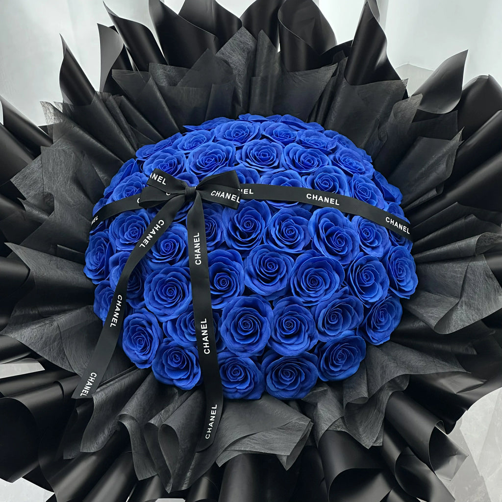 Jennie's Blue Rose Soap Bouquet